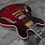 Thumbnail: AIO SH-335 Left Handed Semi-Hollow Electric Guitar - Red Burst