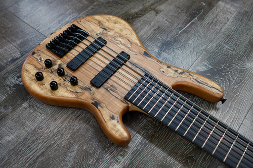 ベース tig tuned bass Selva SEB2020sp AIO S7-7 Bass - Spalted Maple | Your Next Custom AIO l All In One