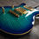 Thumbnail: AIO Wolf W400 Left-Handed Electric Guitar - Blue Burst