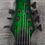 Thumbnail: AIO S11-7 Left-Handed Bass - Green Burst