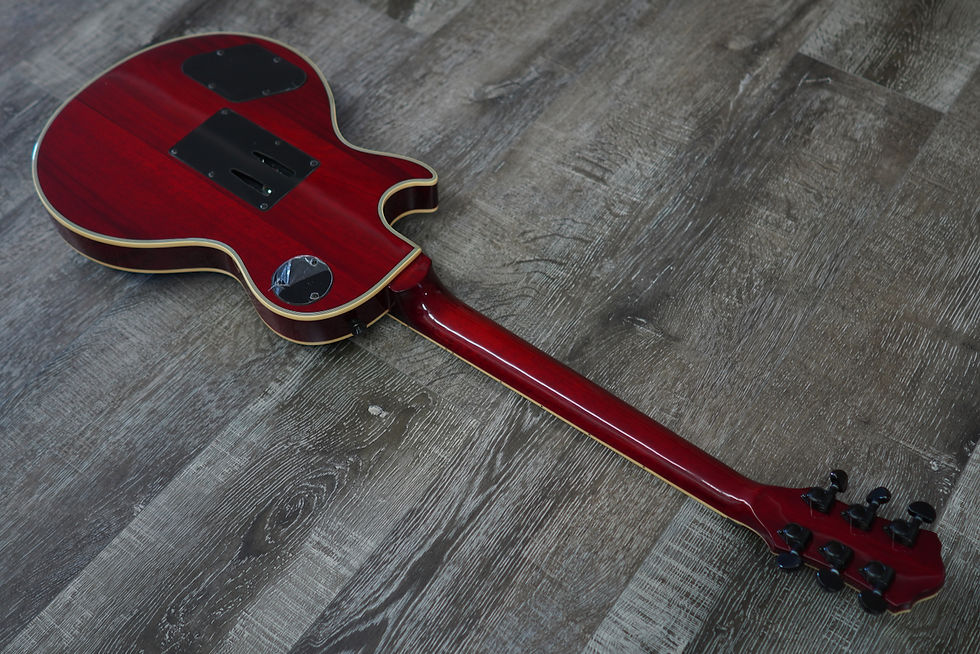 Thumbnail: AIO Wolf WLP 750T Electric Guitar - Floyd Rose Deluxe Red Burst