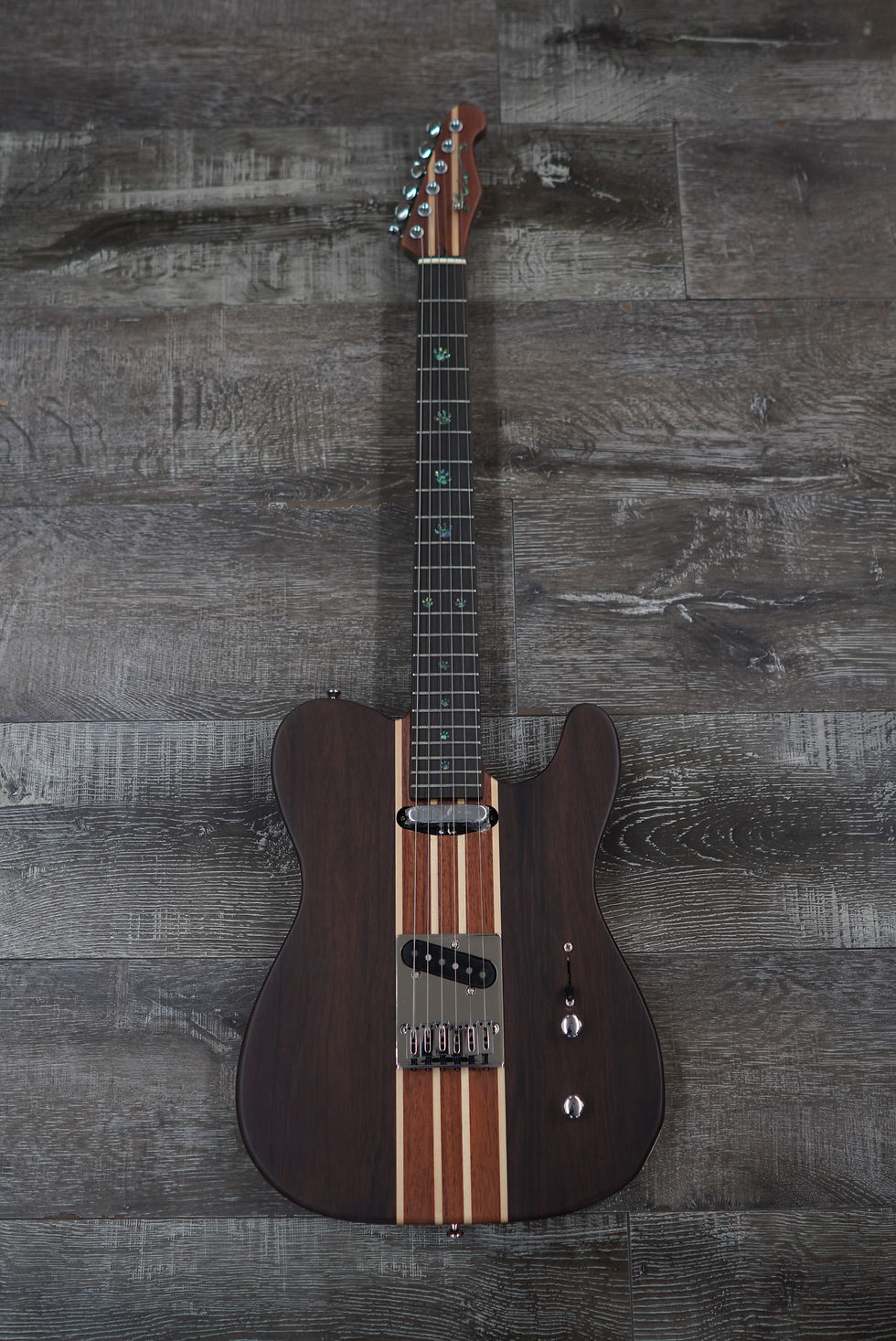 Thumbnail: AIO TC1 Electric Guitar - Dark Walnut