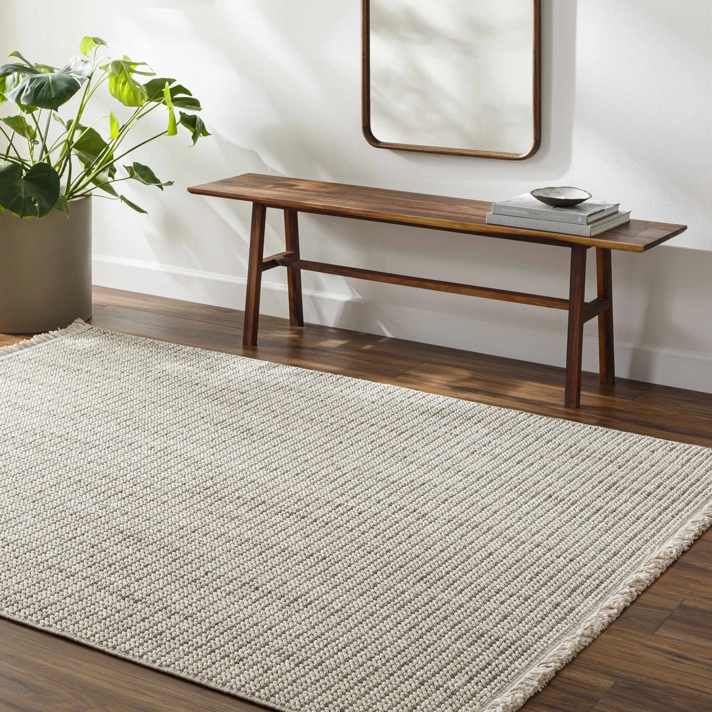 Natural Cream Area Rug