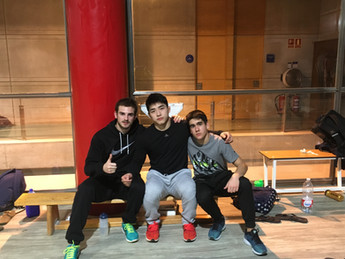 Entrenamiento en el CAR de Madrid