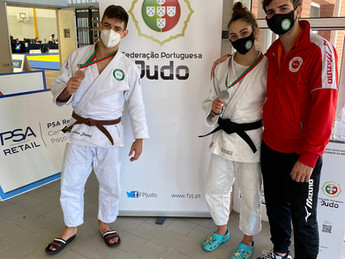 Exito de Lorien y Alba en la Competición Internacional Cadete de Coimbra