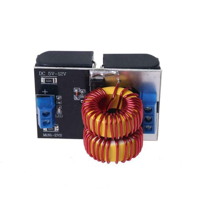 Thumbnail: DC 5V-12V 120W Mini ZVS Induction Heating Board Flyback Driver Heater Coil E63