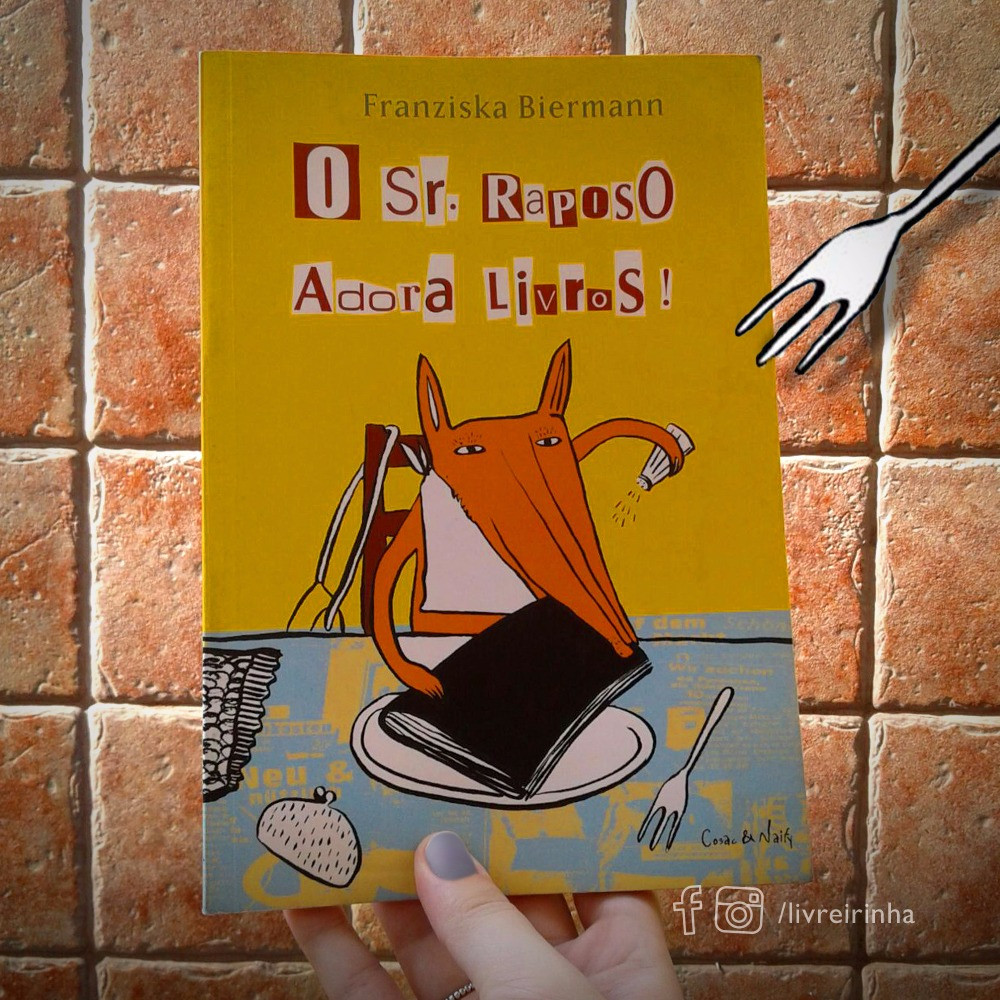 O Sr. Raposo adora livros