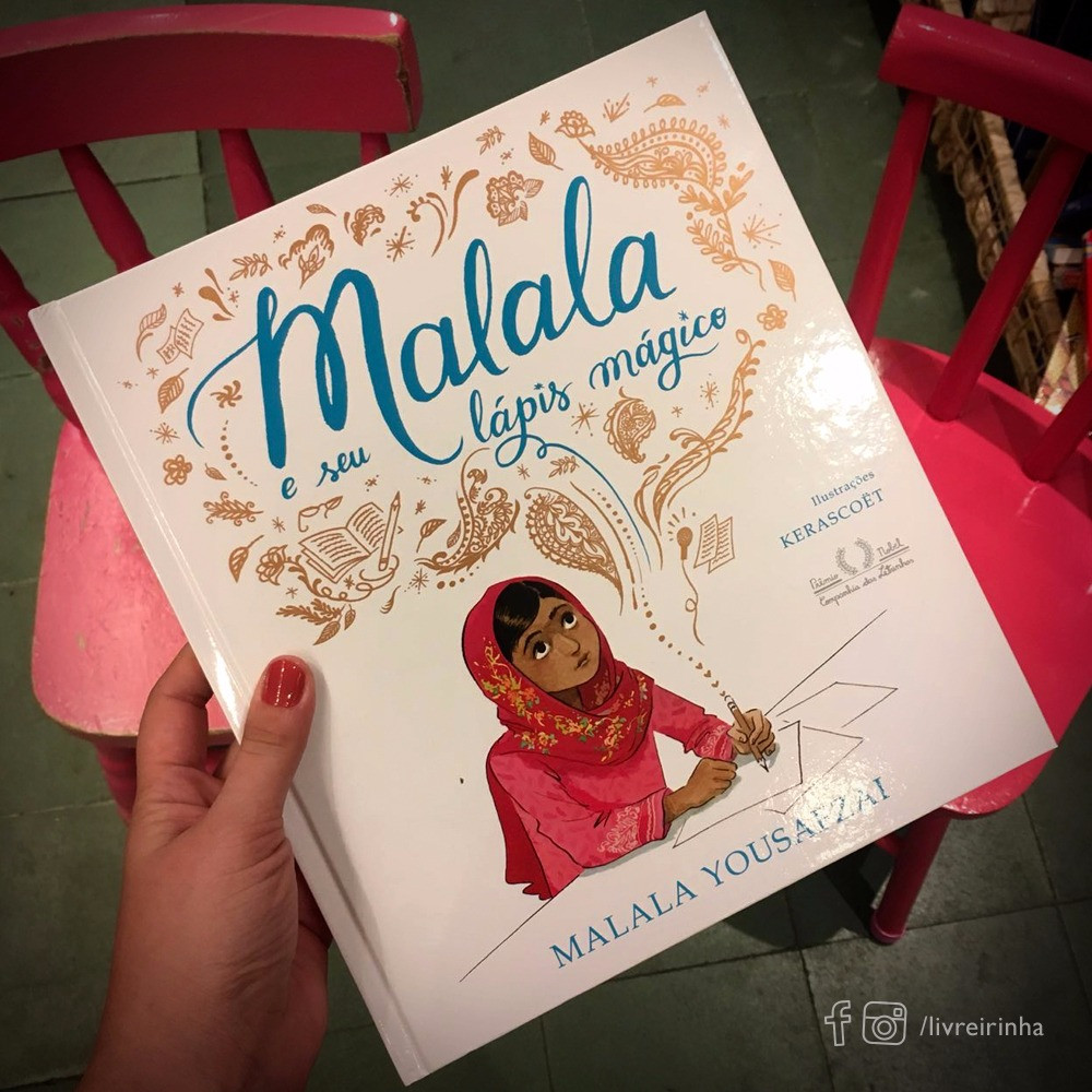 Malala e seu lápis mágico