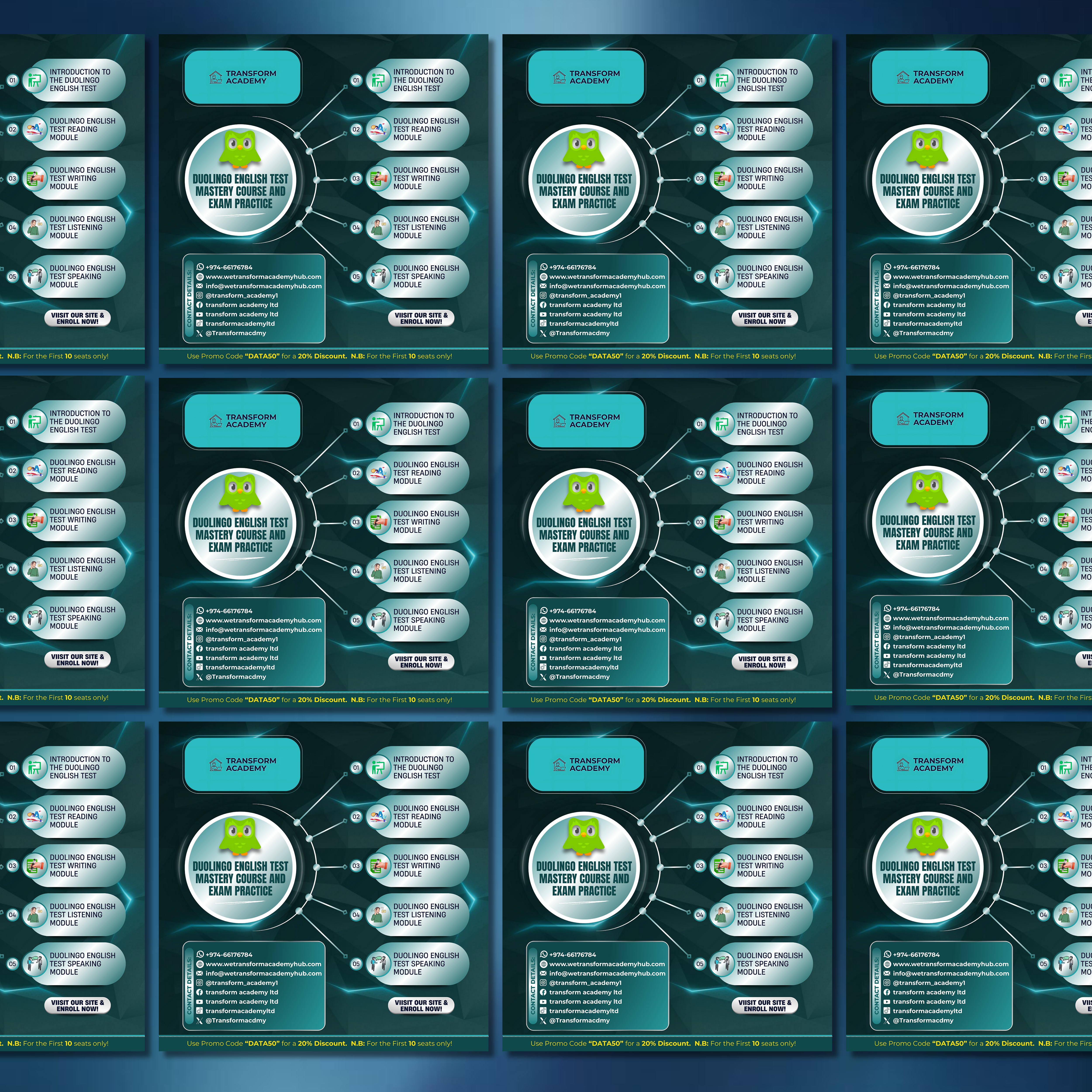 IELTS roadmap course modules