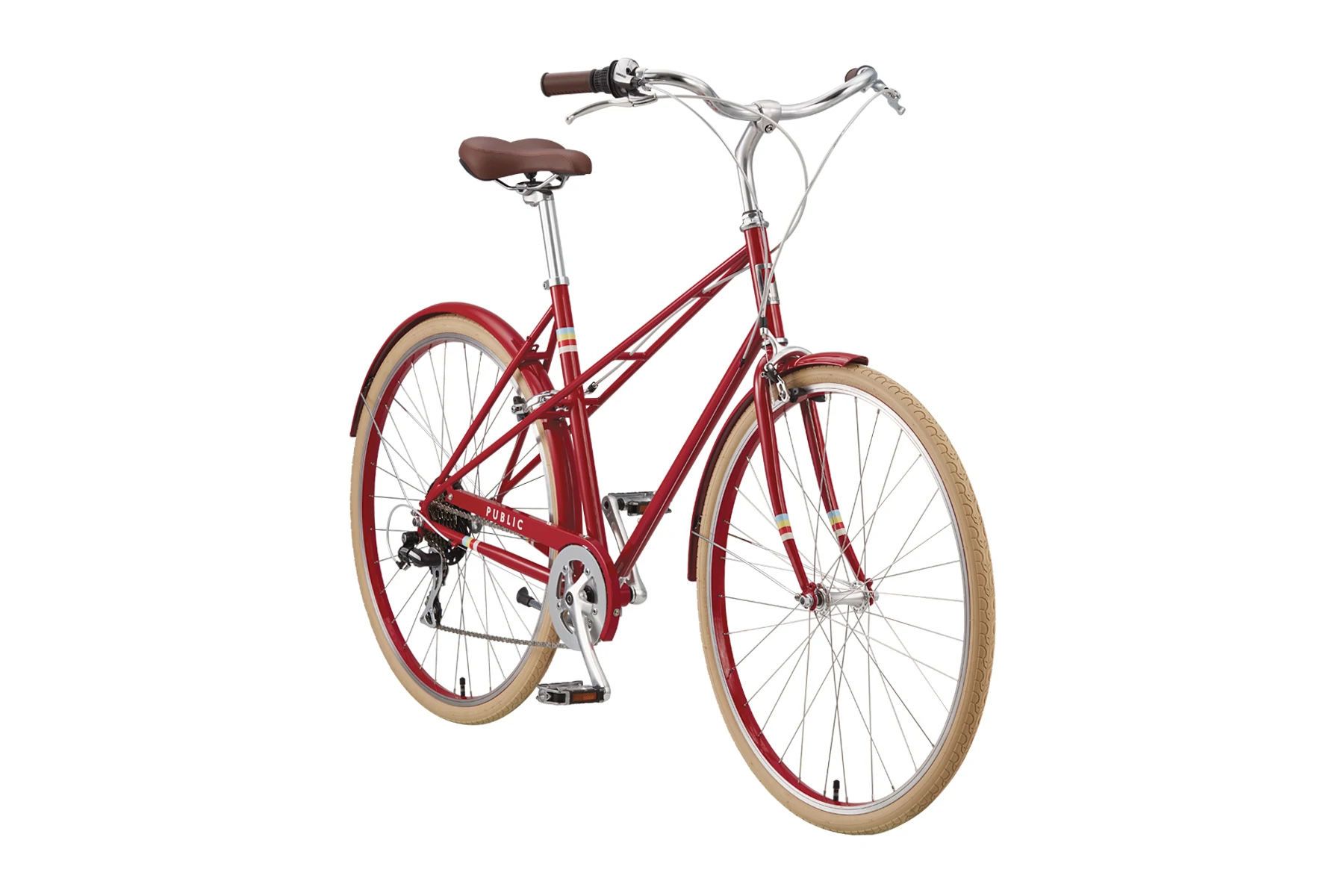 Public Bike - Womens - M7 Red Size SM