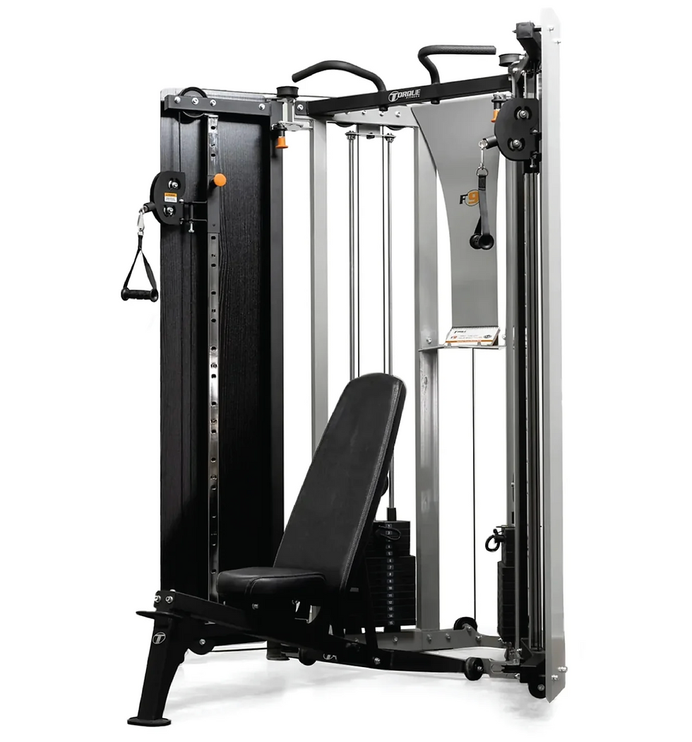 Thumbnail: Torque F9 Fold Away Functional Trainer with Dual Adjustable Pulleys 200lbs