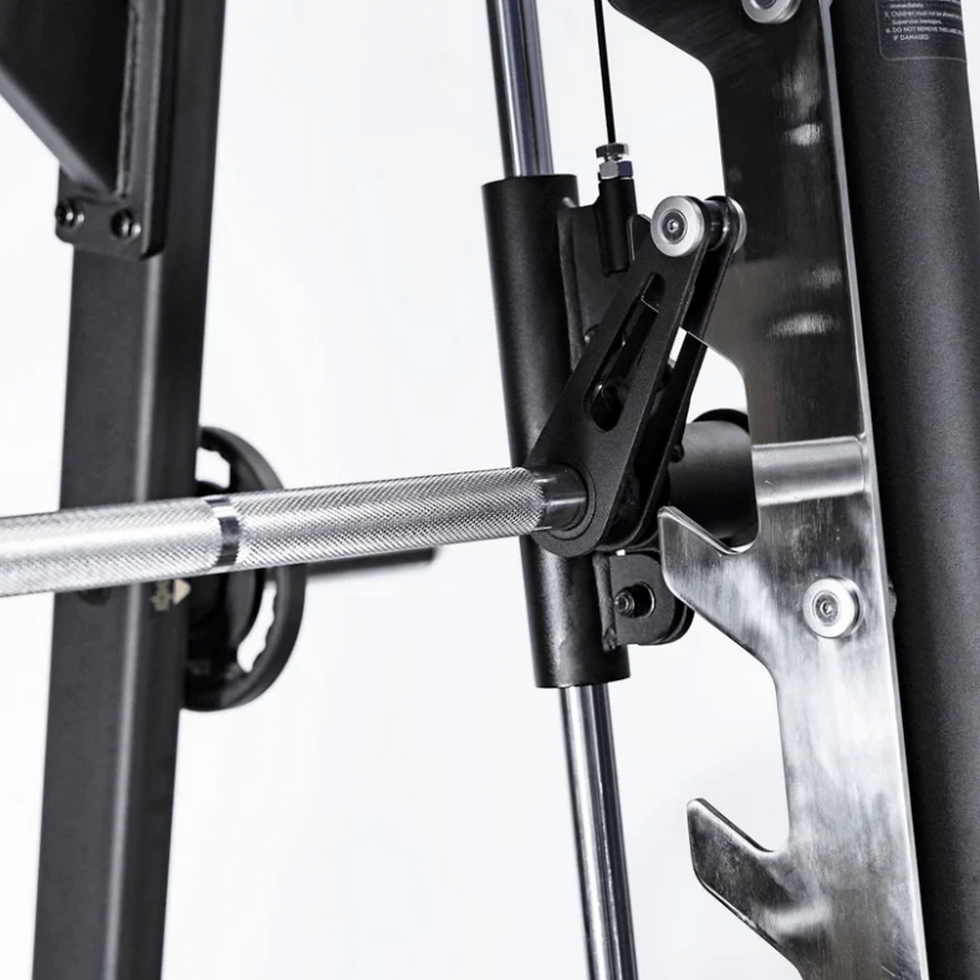 Thumbnail: Force Fitness Pro Series 5 Degree Smith Machine with Olympic Plate Storage