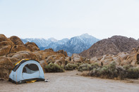 Camping in Mountains 
