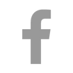 Grey Facebook Icon