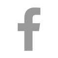 Grey Facebook Icon