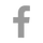 Grey Facebook Icon