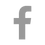 Grey Facebook Icon