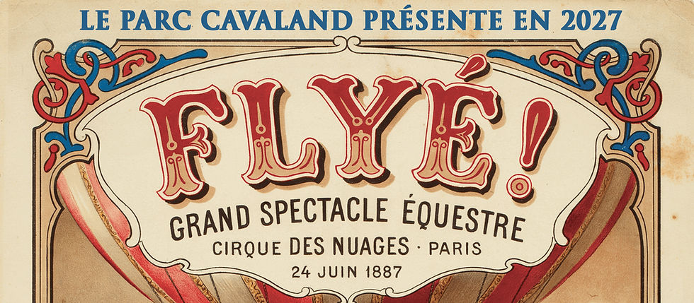 FLYÉ ! Première - 14 aout 2027 à 16h - Grand spectacle équestre