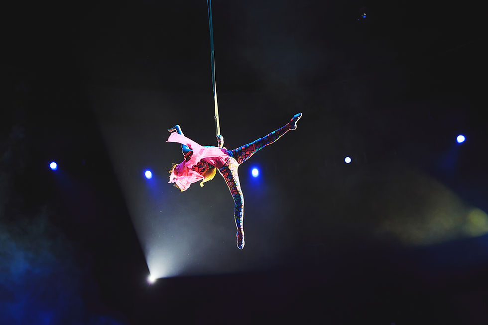Swinging from Ropes