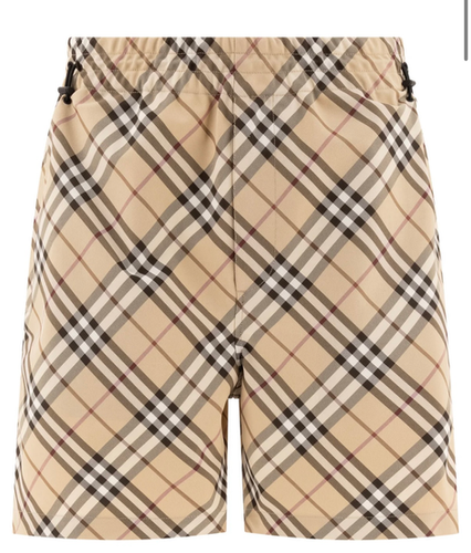 BURBERRY CHECK TWILL SHORTS | THE PRIVATE GALLERY