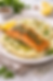 Oven-baked salmon