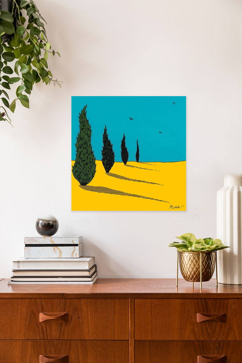 Thumbnail: Italian Cypresses