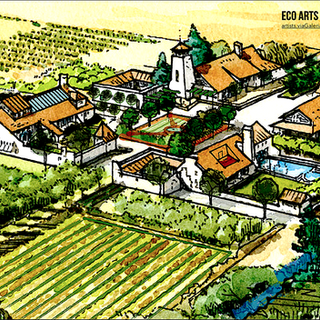 Eco Village, earth-shelter, and design lab, to online architect with the habitat