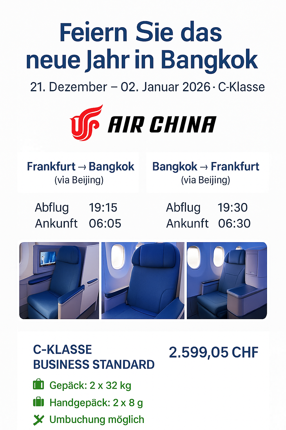 FRA-BKK C Klasse Angebote