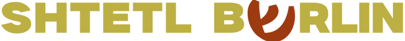 Shtetl Berlin LOGO horizontal olive-red