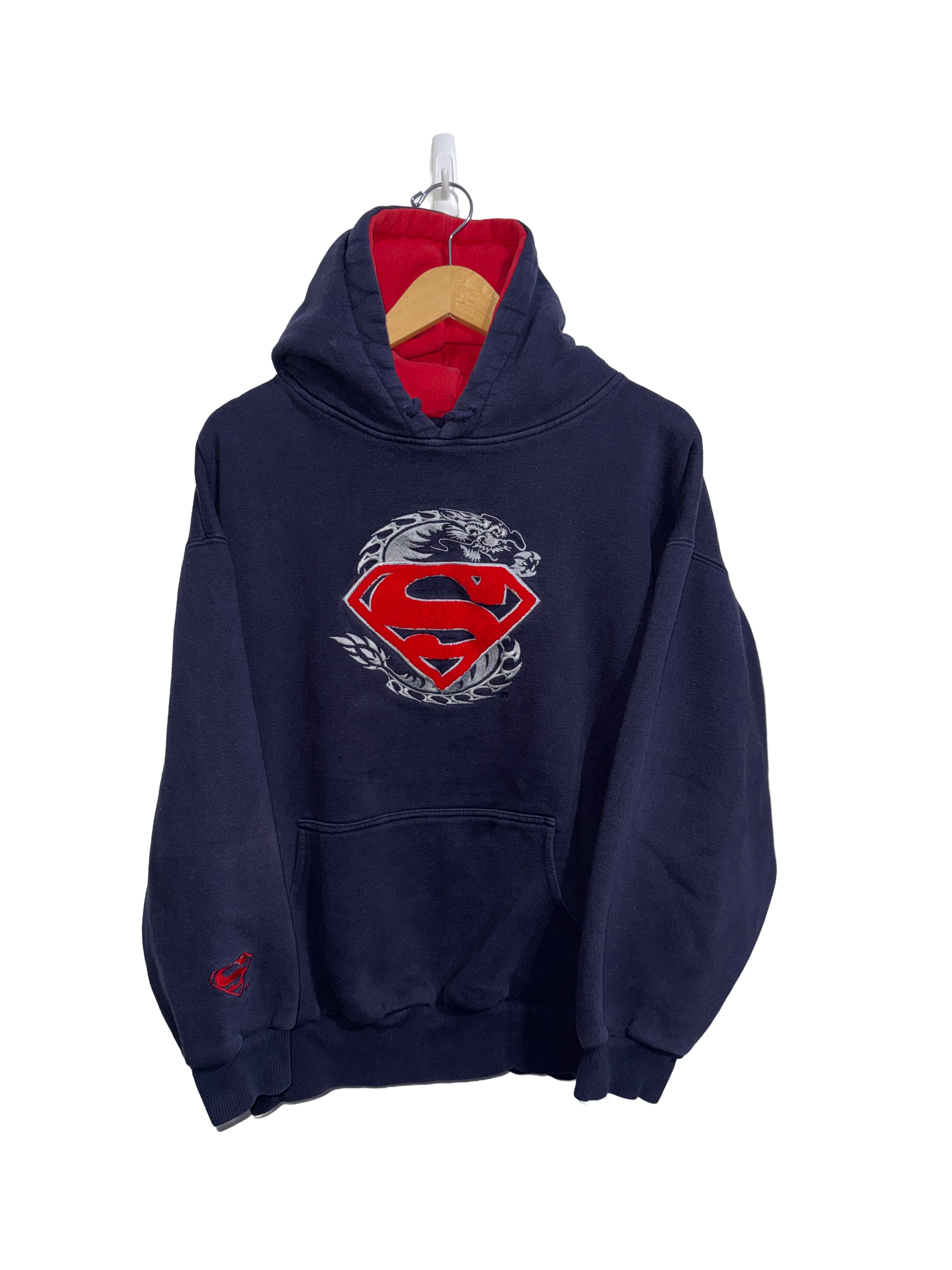 Vintage 2001 Superman Heavyweight Hoodie