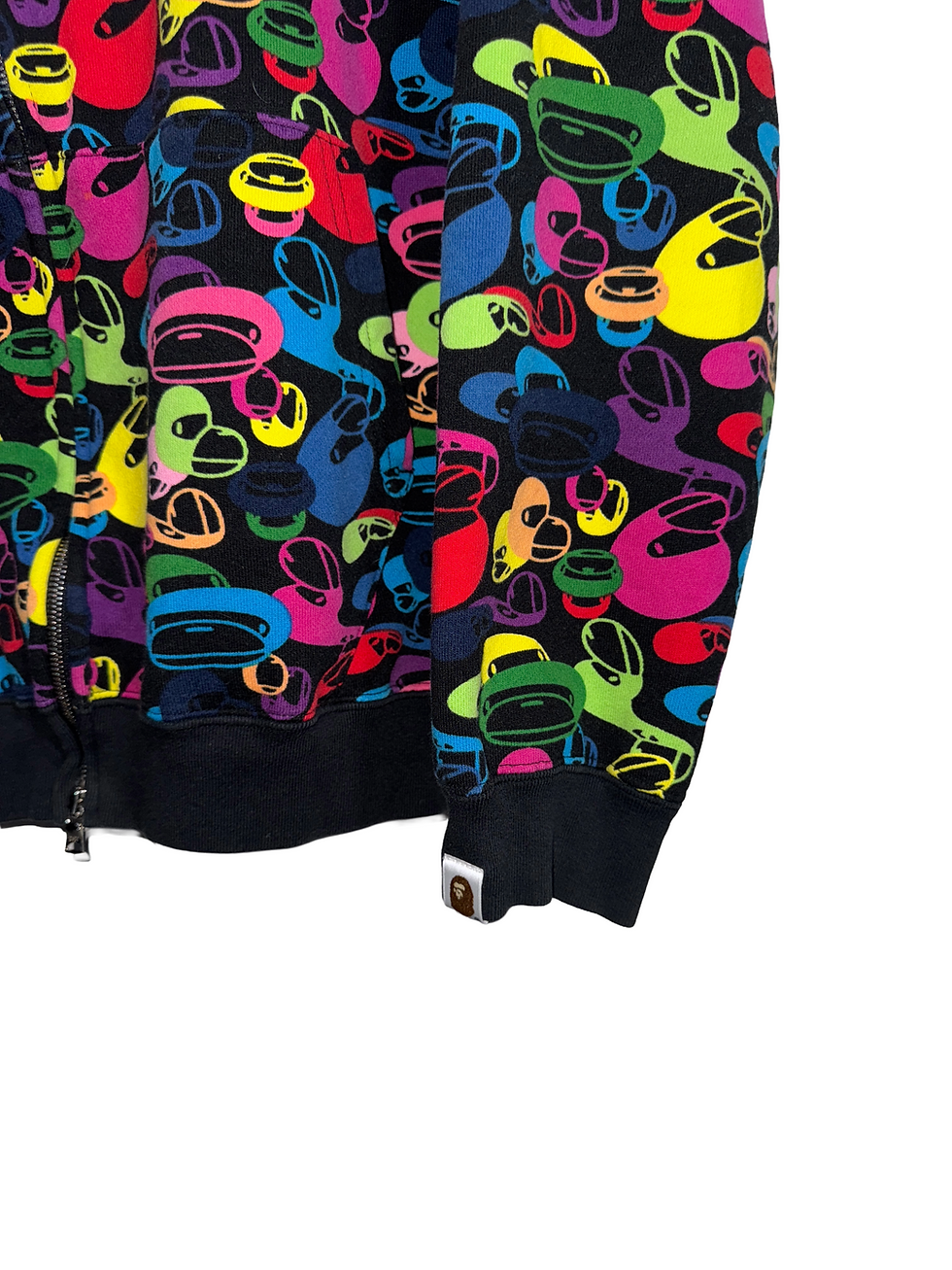 Thumbnail: ‘06 Bape Baby Milo Disorted  Camo Full Zip Hoodie