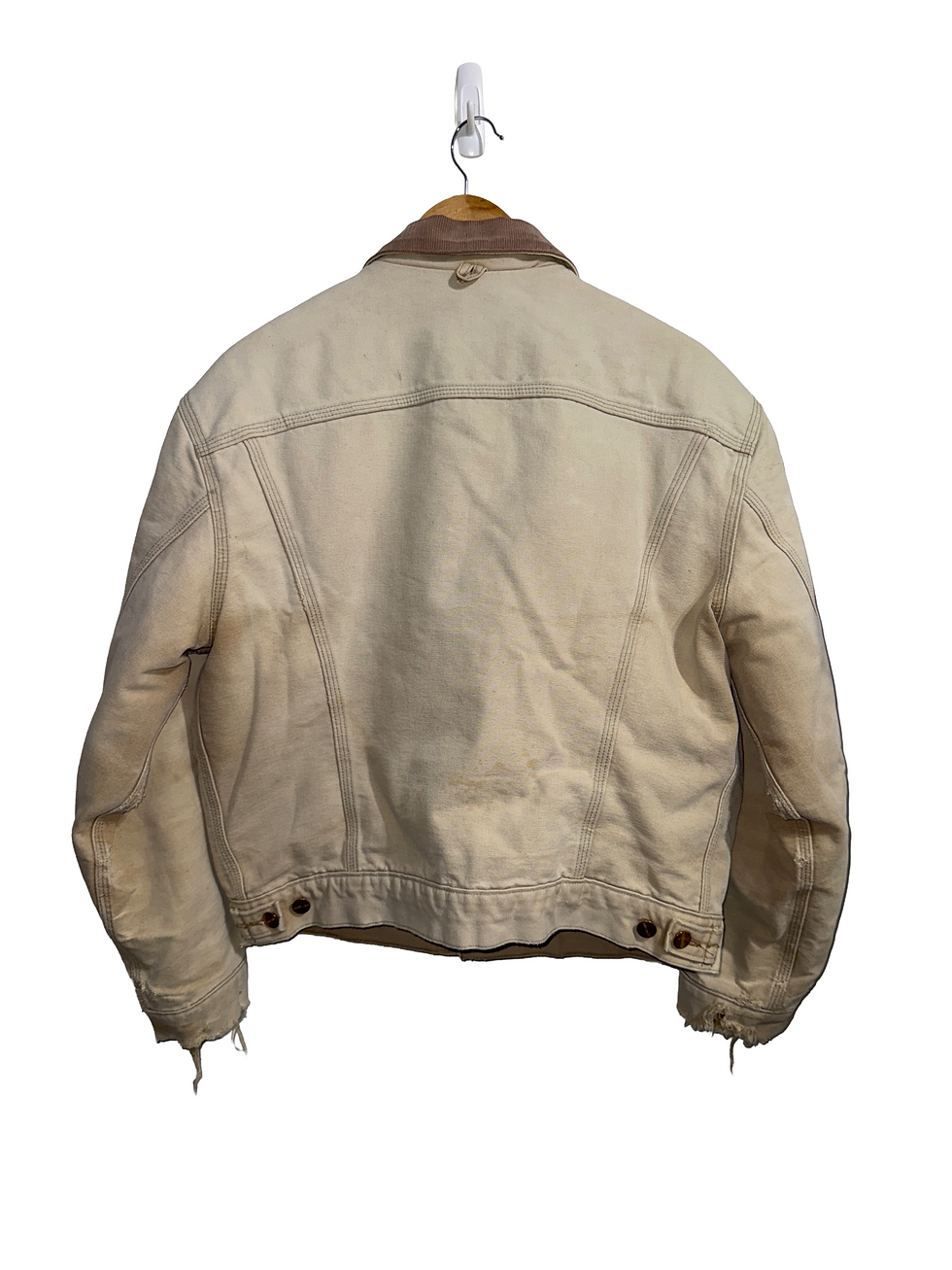 Thumbnail: Vintage Faded Carhartt Trucker Jacket