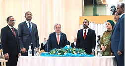 PM Abiy Ahmed with The United Nations Secretary-General António Guterres