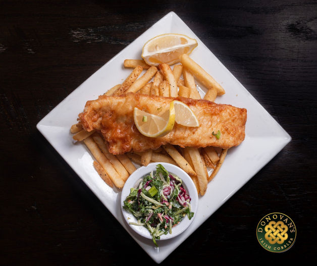 Fish N Chips at Donovan's Irish Cobbler