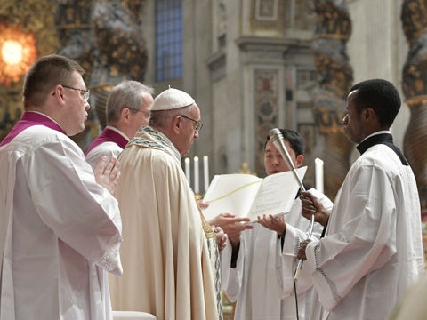 Solemn Vespers & The “Te Deum” with Pope Francis