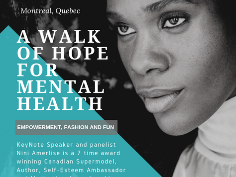 Nini Amerlise Joins as Mental health Advocate in Montreal
