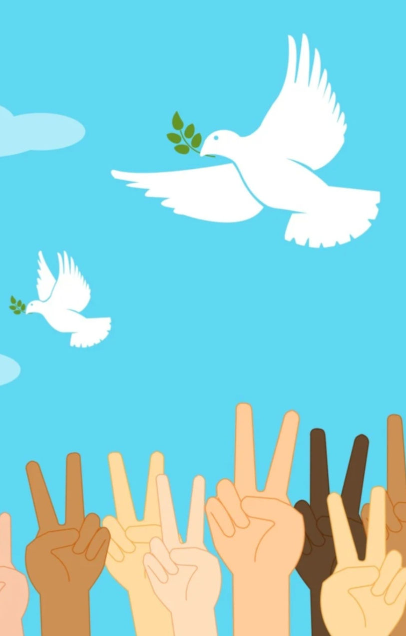 A peace symbol