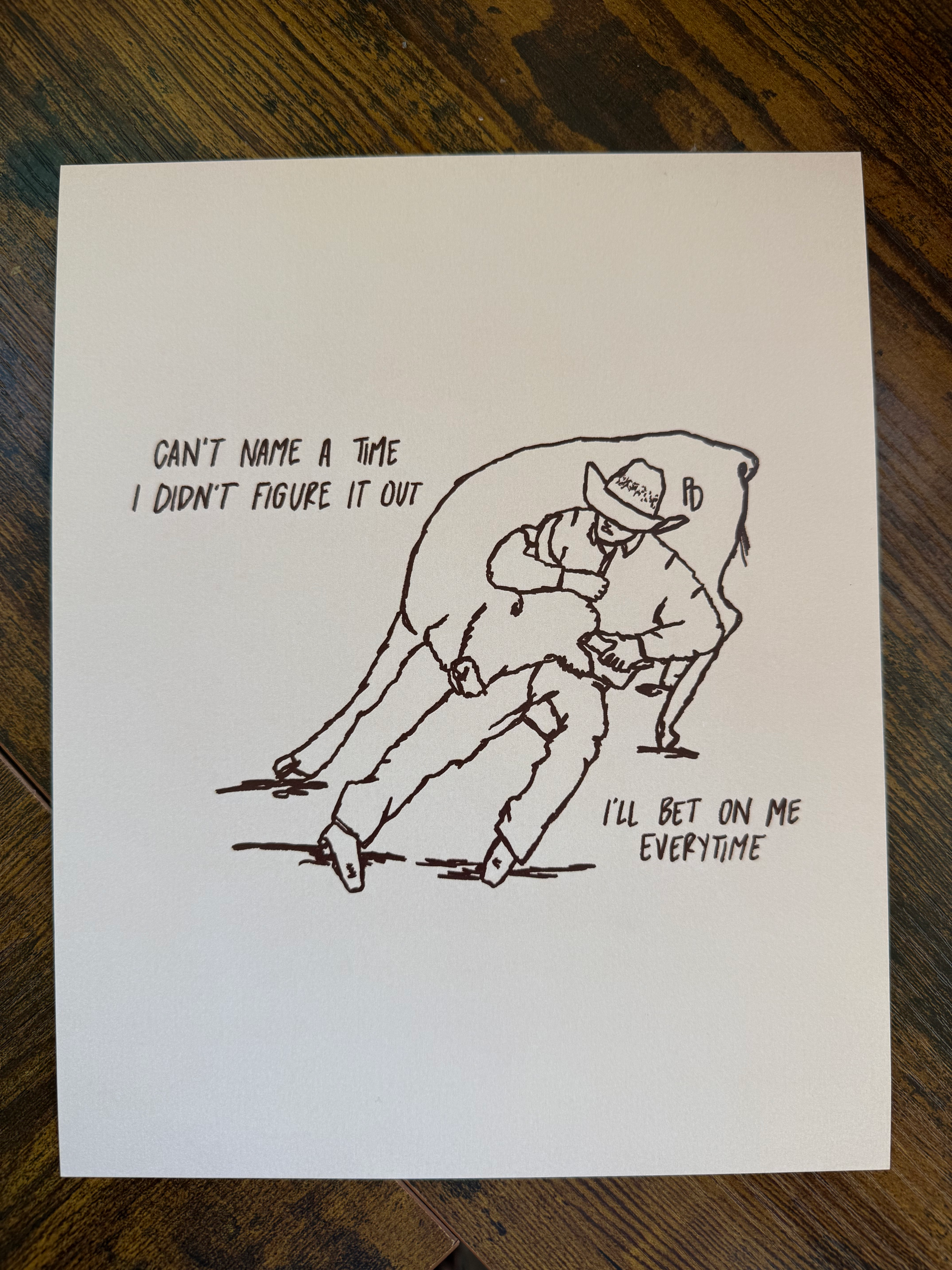 bet on me print