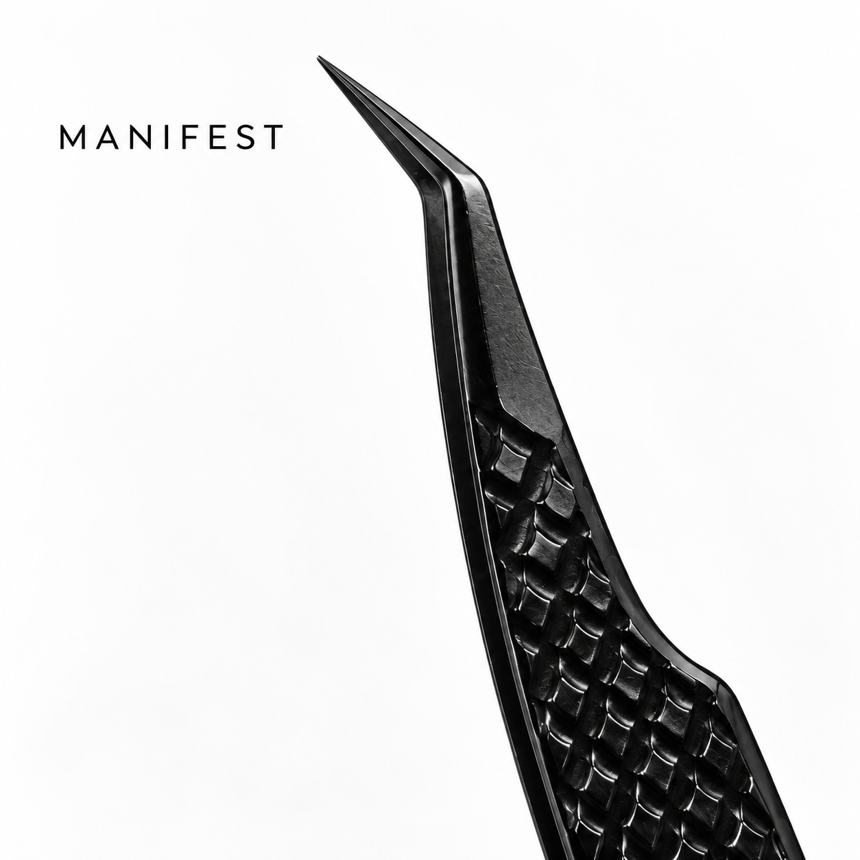MANIFEST Allrounder Pinzette | Allrounder Tweezer | Fiber schwarz