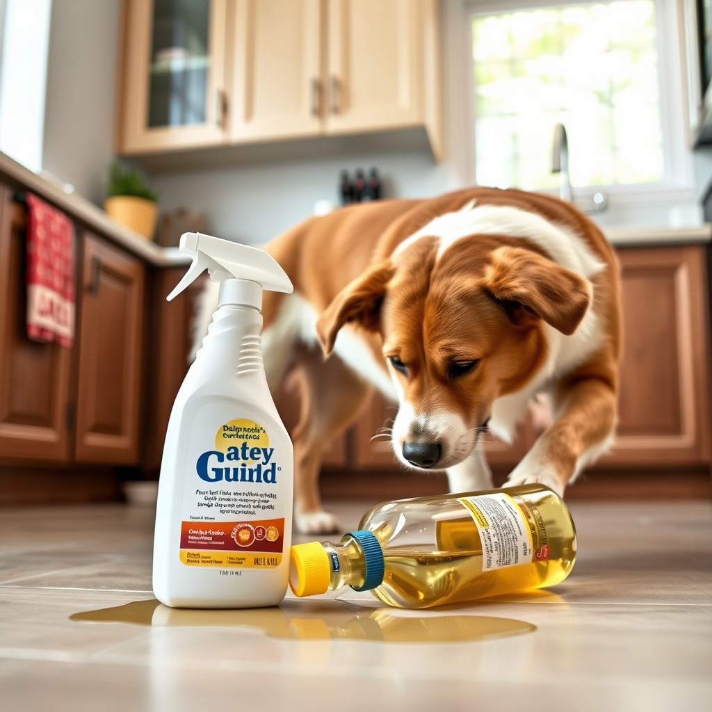Dogs And Sewing Scraps Hazards photo