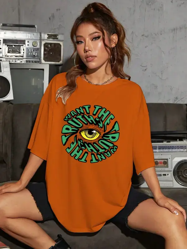 Thumbnail: Oversized Tshirt Front View