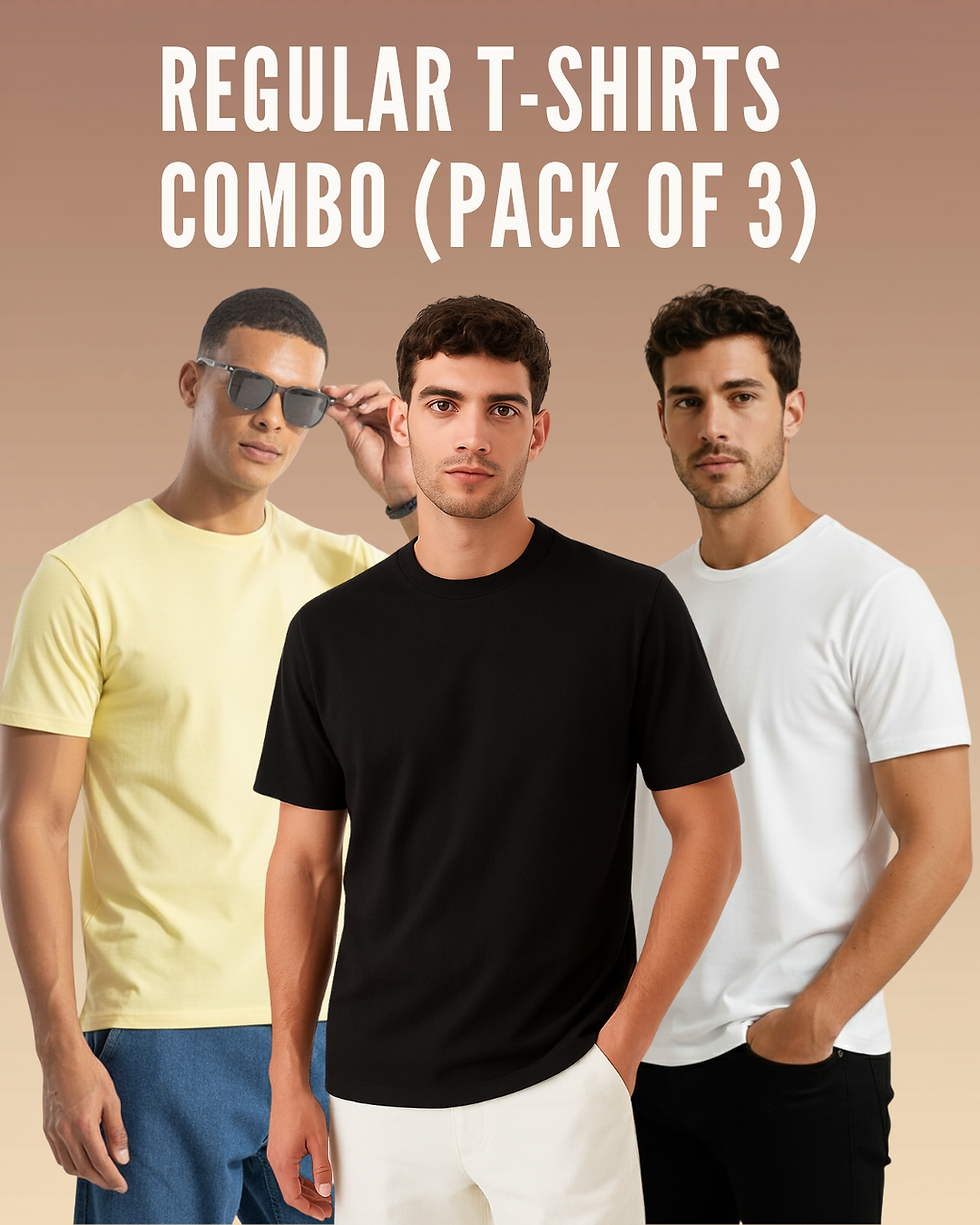 5 Must-Have Regular Fit T-Shirt Color Combos Every Man Needs – T-shirts Buddy Exclusive