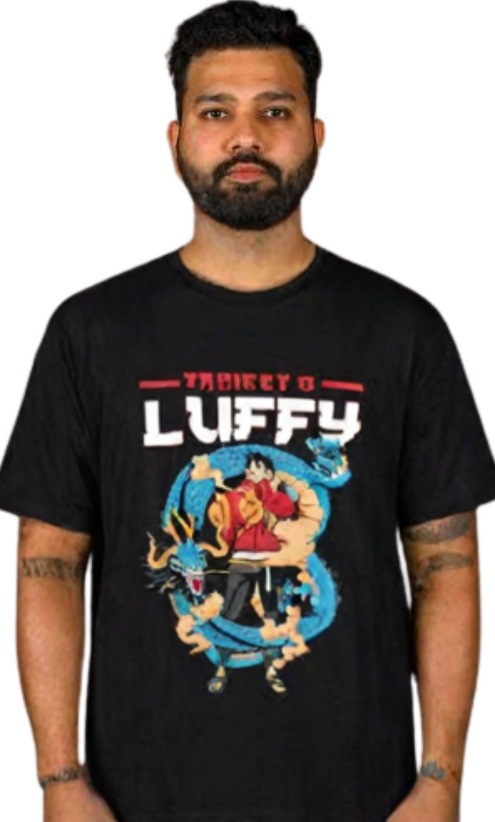 Rohit Sharma Wearing Anime Printing T-shirt