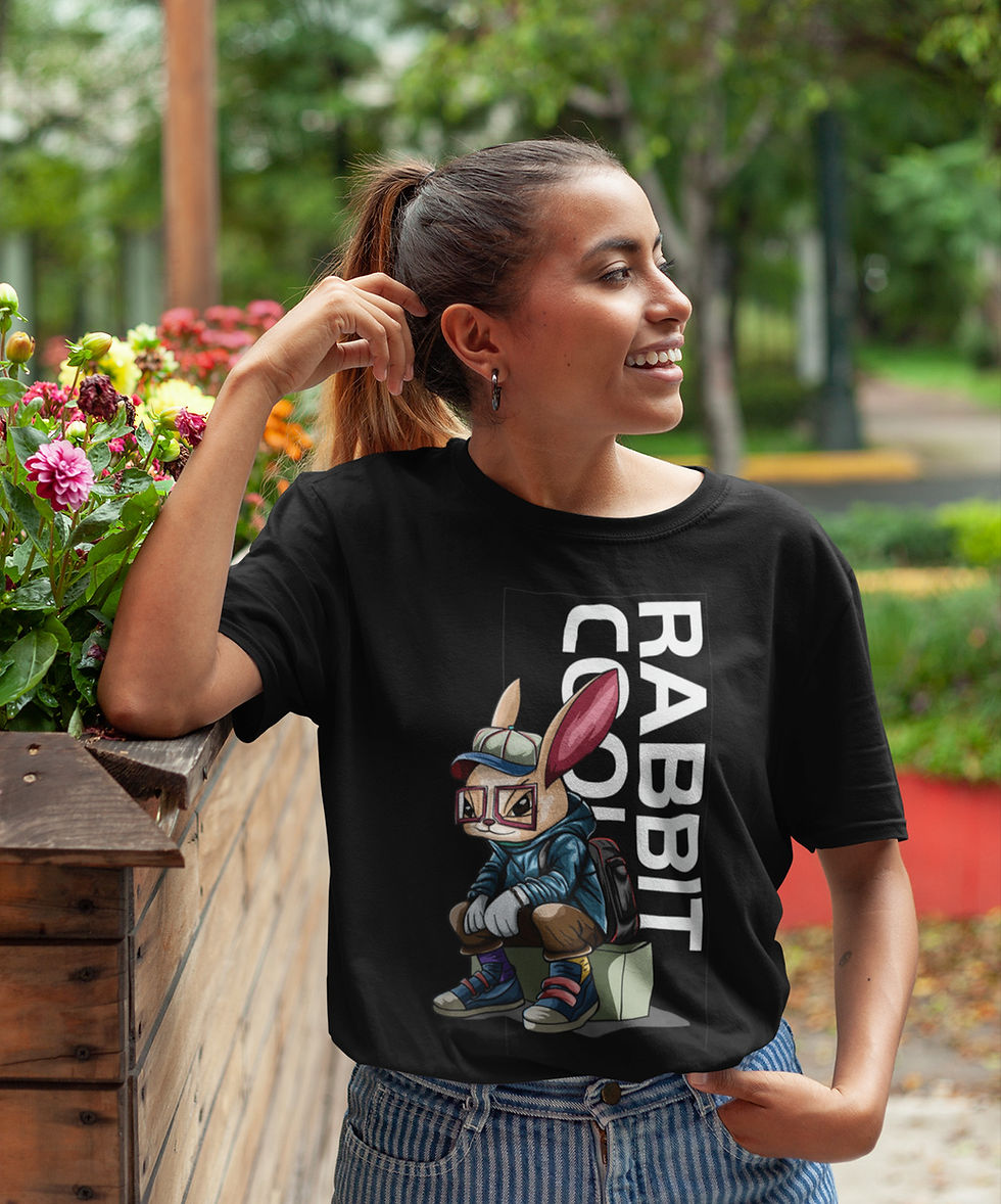 Boyfriend Fit Tshirt Front View