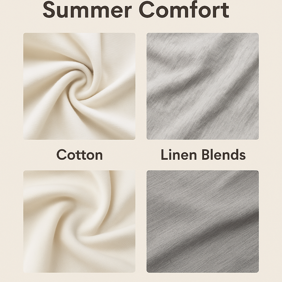 Best Fabrics for Summer Comfort