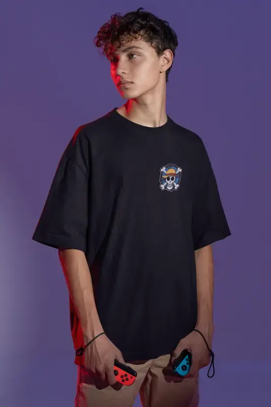 Thumbnail: Anime Oversized Tshirt Front View