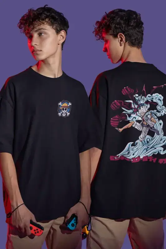 Thumbnail: Anime Oversized Tshirt View