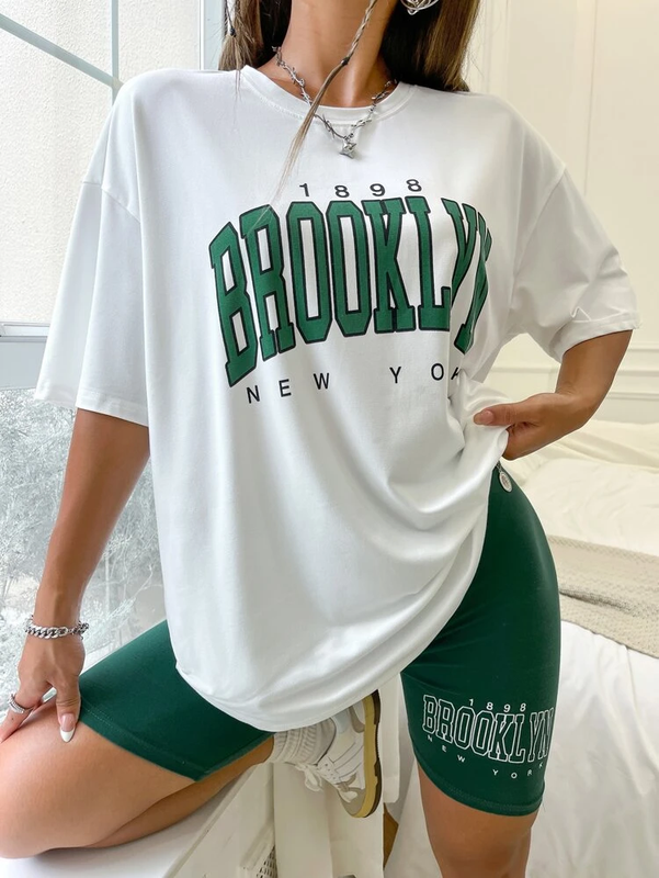 Thumbnail: Brooklyn Oversized Cotton Tshirts for Women