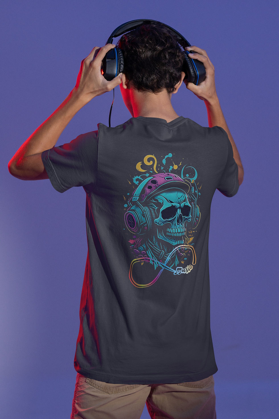 Thumbnail: Infinity Music Premium Cotton Regular Fit Tshirt