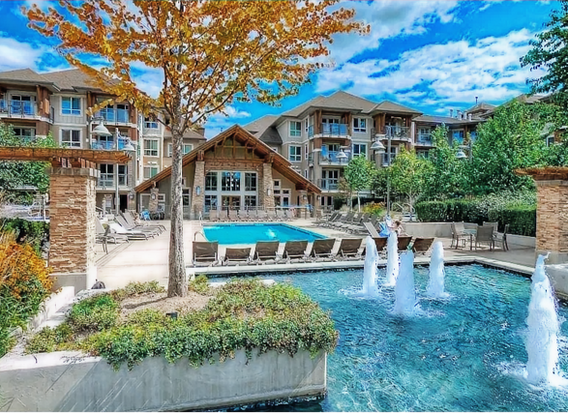 Cascade Club Water Feature